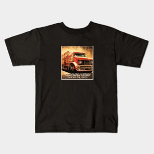 truck driver Kids T-Shirt